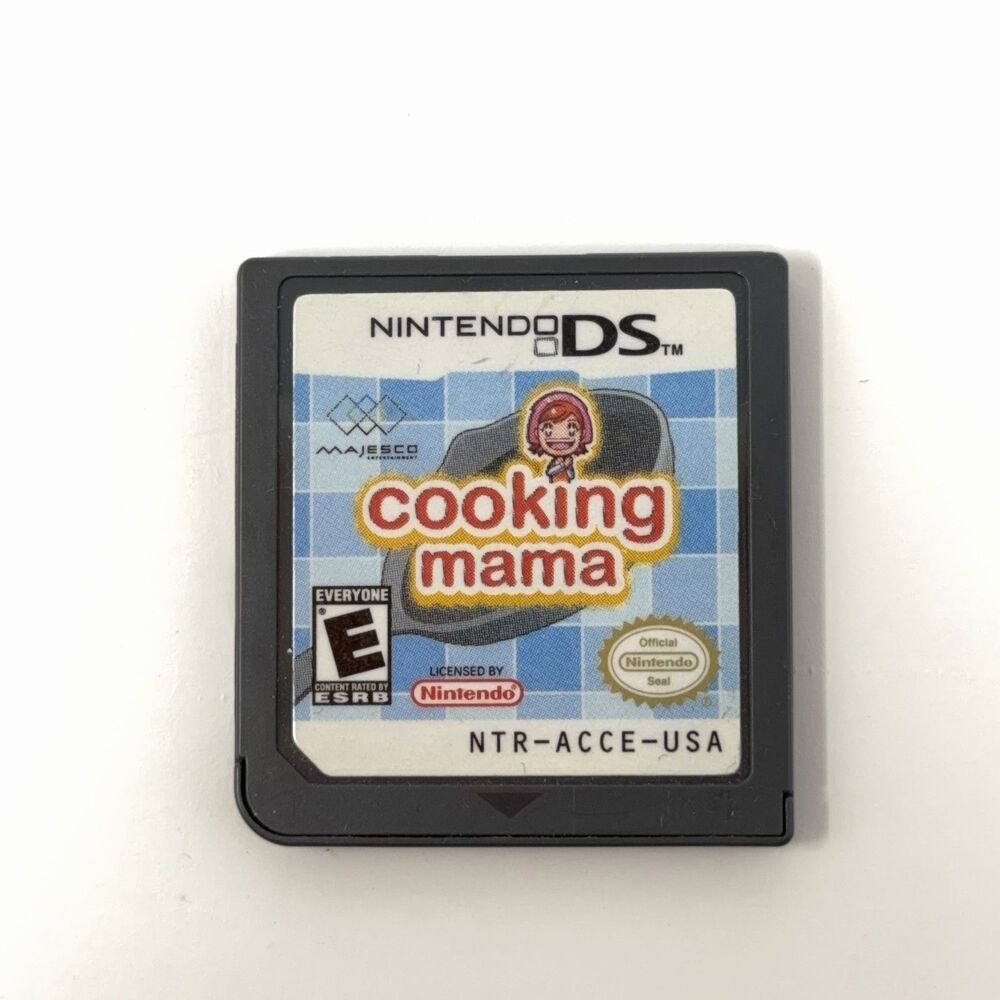 Cooking Mama Nintendo DS NDS Majesco Cart Only Refurbished Tested